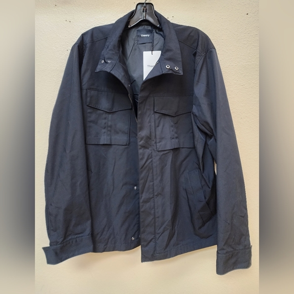 Theory NWT! Yost N Ink Sport Canvas Jacket/ Field Jacket/ Windbreaker - Picture 7 of 13